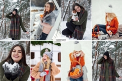 10 Snowy Delight Mobile Lightroom Presets Product Image 3