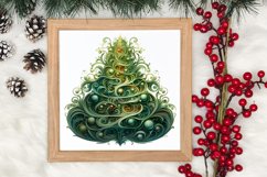 Christmas Tree Clipart Sublimation, Christmas PNG Product Image 3