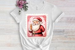 Christmas Postage Stamps Sublimation Clipart, Product Image 3