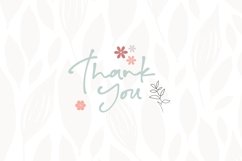 Cartoon Flowers Mug Wrap, Love Hearts Mug Template Product Image 3