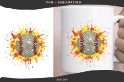 Baseball png design for T-shirts Product Image 2