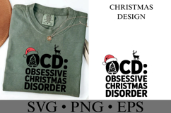 Obsessive Christmas Disorder Svg | Christmas svg | Shirt Svg Product Image 3