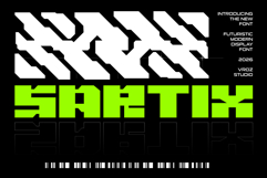 Arken Modern Futuristic Font Product Image 3