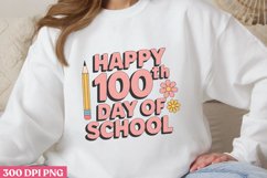 Happy 100th Day of School PNG Product Image 3