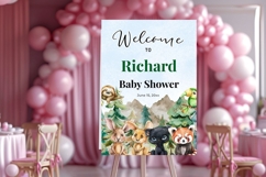 Baby Shower Welcome Sign Template 178 Product Image 2