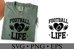Football Life Svg | Game Day Svg | Sport Svg | Shirt Svg Product Image 4