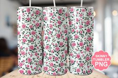 Valentine Roses Tumbler | Valentine Tumbler Wrap Product Image 1