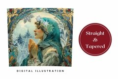 Christmas Tumbler Sublimation, Christmas Forest Tumbler PNG Product Image 3