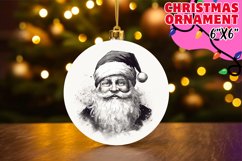 Santa&#039;s Styles: Winter Circle Sublimation Designs Product Image 1