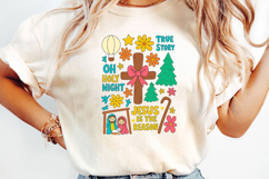 Christian Christmas Sublimation,Christmas Png Product Image 2