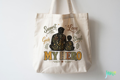 Retro Vintage Floral Father's Day PNG Product Image 3