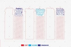 Retro Pencil Jig Engrave Cut File Svg Product Image 2