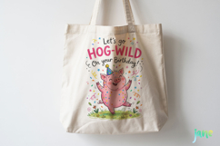 Funny Birthday Animals PNG Product Image 3