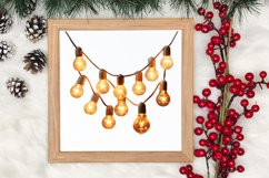 Antique Christmas Ornament Clipart, Christmas Clipart Product Image 3