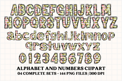 Back to School Alphabet png, letters doodle, school clipart Product Image 3