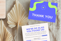 Cute Thank You Card for Small Business | Fun &amp; Playful Canva Product Image 3