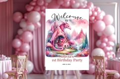 Baby Shower Welcome Sign Template 160 Product Image 2