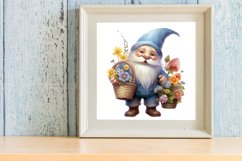 Spring Garden Gnome Sublimation Clipart Product Image 3