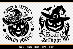 Halloween Pumpkin Faces SVG, Halloween pumpkin clipart Product Image 3