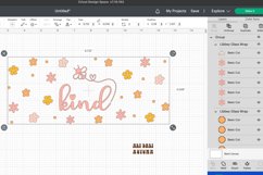 Kind and Bee Retro Wrap For Libbey Can Glass| Groovy Daisy Product Image 2