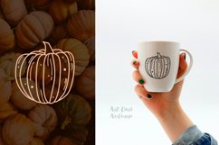 Pumpkin SVG , pumpkin cut file, thanksgiving svg Product Image 4