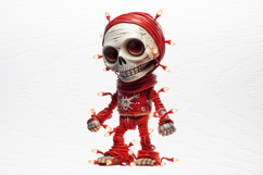 Christmas Skeleton Sublimation PNG Product Image 3