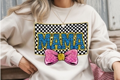 Mama Leopard Print Sublimation PNG Product Image 2