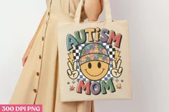 Autism Mom PNG, Autism Sublimation PNG Product Image 1