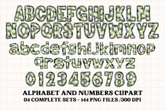 St patrick alphabet png clipart, st patrick letters doodle Product Image 3