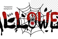 Halloween Inscription, Sublimation Halloween, Creepy Font Product Image 3