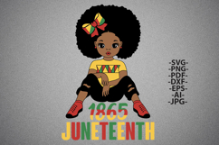 Juneteenth Afro Girl &amp; Boy SVG Bundle Product Image 3