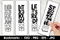 Story Time Bookmark Sublimation Product Image 1