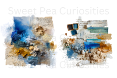 Mixed Media, Paint, Ephemera, PNG, Clipart Product Image 3