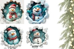 Cozy Snowman Pillowcase, Christmas Pillow Case Designs Product Image 3