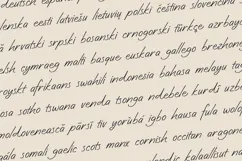 Vesper Modern Signature Script Font Product Image 3