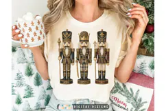 Preppy Nutcracker PNG | Leopard Print Christmas PNG Product Image 2