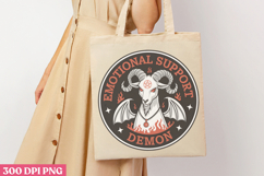 Emotional Support Demon PNG, Cute Baphomet Sublimation PNG Product Image 3