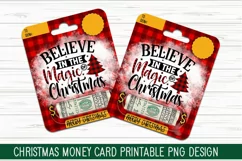 Christmas Money Card PNG Design - Merry Christmas Money Card Product Image 2