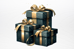 Black Red Christmas Sublimation PNG Product Image 3