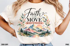 Christian Hope Shirt Design PNG, His Grace Renews My Tomorro Product Image 3