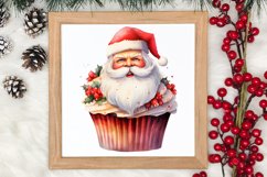 Christmas Cupcake Collection, Christmas Cupcake Clipart Product Image 3