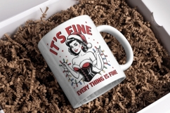 Retro Girl Christmas PNG Bundle Product Image 3