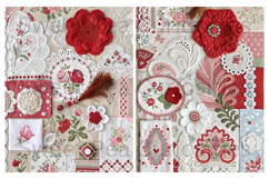 Shabby Chic, Papers, Junk Journal Product Image 3