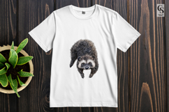 Watercolor Raccoon Clipart PNG Product Image 2
