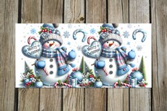 Christmas Snowman | Xmas Sublimation Mug design bundle, PNG Product Image 3