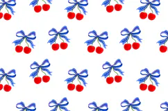 4th of July Clipart Patriotic Digital Paper Seamless Pattern Product Image 2