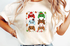 Cute Game Controller Sublimation,Christmas Png Product Image 4