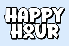 Super Thick - Fun Quirky Font Product Image 3