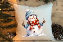 Funny Snowman Sublimation Clipart, Christmas PNG Product Image 3