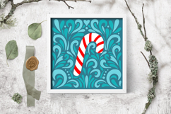 3D Christmas layered paper cut / christmas cricut paper Product Image 3